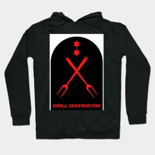 Grill Instructor, Military Hoodie